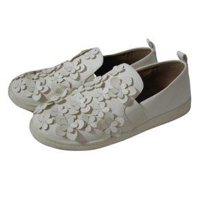 Lucky Brand Shoes Labree White Flowers Slip-on Girls Size 3M